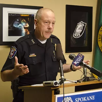 Image: As manhunt ends, Police Chief Straub rejects racial motives in WWII veteran's death