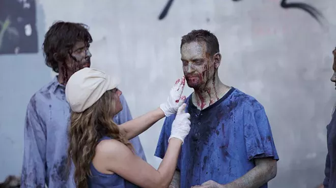 Image: Audition to be a Z Nation zombie Saturday