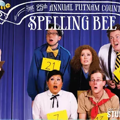 Image: Backstage with *Spelling Bee* cast members
