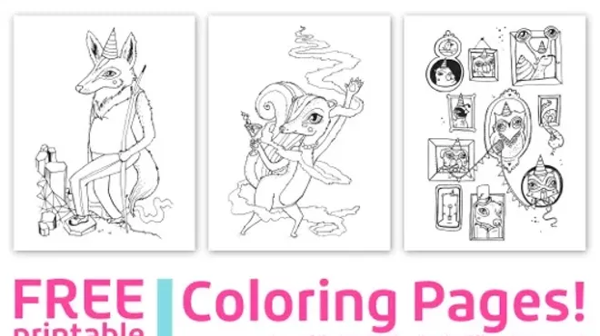 Image: Calling all artists for our Best Of coloring contest