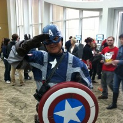 Check out Captain America at Merlyn's tonight