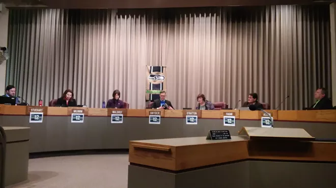 Image: City council is ready for some football (and some cute boys and fried chicken)