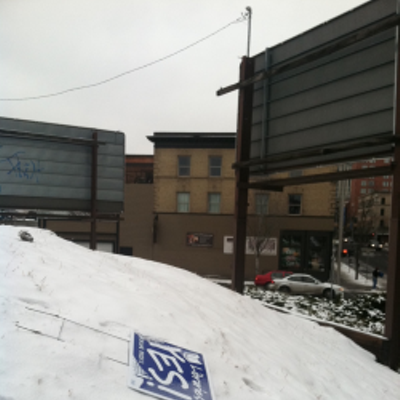 Image: CITY HALL EYEBALL: Is someone sabotaging the library campaign?
