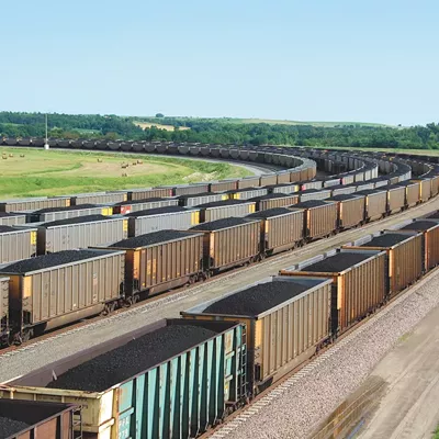 Image: Coal Trains Coming