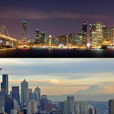 Columnist says Seattle is “San Francisco’s Spokane”