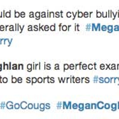 Cougs win and still embarrass themselves with #MeganCoghlanSucks