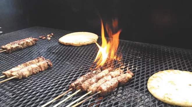 Image: Dinner on a Stick