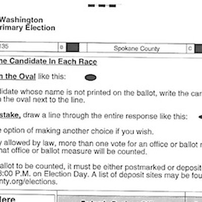 Election 2010: Don't vote for George Washington.
