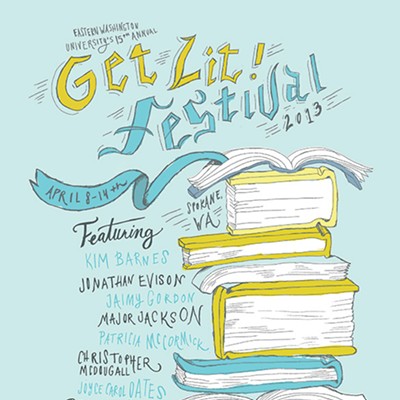 Get Lit! Festival is coming soon, with a delightful poster