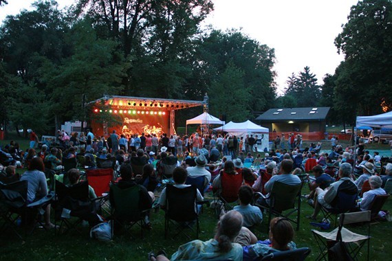 Great music in a wonderful outdoor setting!