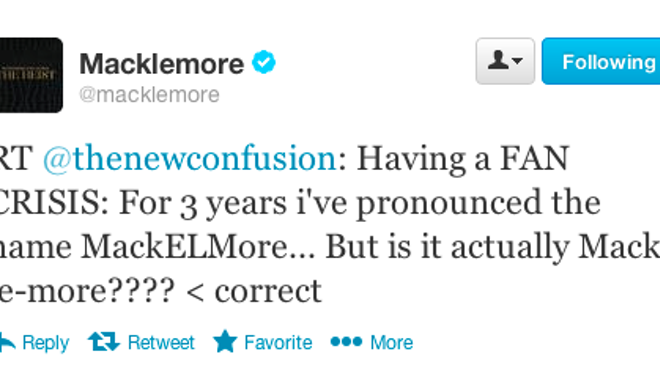 Image: How to pronounce rapper Macklemore's name