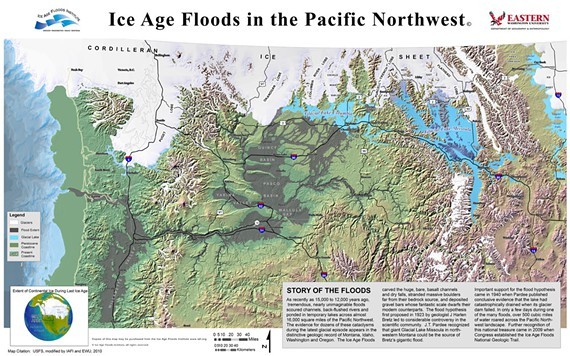 Ice Age Megafloods: A Phenomenon Unique to the Pacific Northwest
