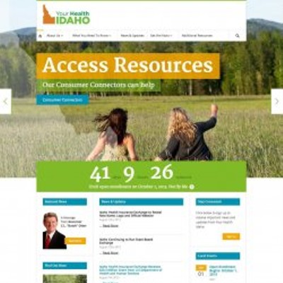 Idaho unveils its attractive new health insurance exchange website
