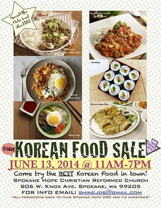 Korean Food Sale