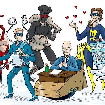 Image: The Heroes and Villains of College