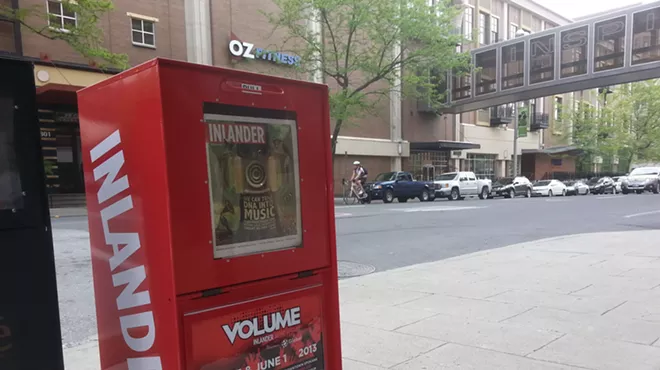 Image: Look for our new distribution boxes in downtown Spokane