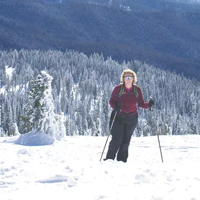 Image: It's Like Walking, But In The Snow