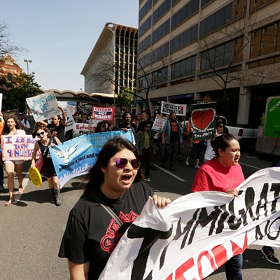On the street: photos from Spokane's May Day immigration rally