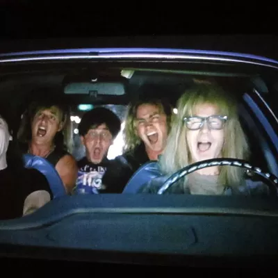 Image: Our next Suds and Cinema is: WAYNE'S WORLD