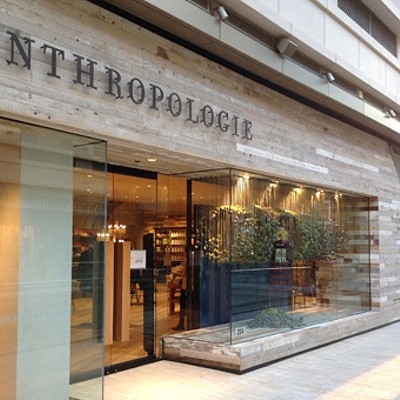 Permit issued for something called "Anthropologie" in the Mobius spot