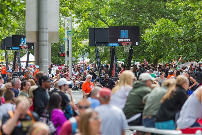 Basketball fills the streets for Hoopfest