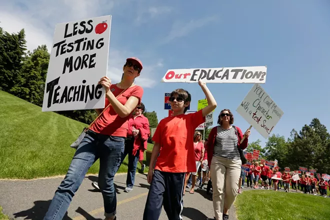Image: Teacher Walkout