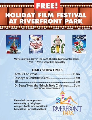 Riverfront Park Holiday Film Festival