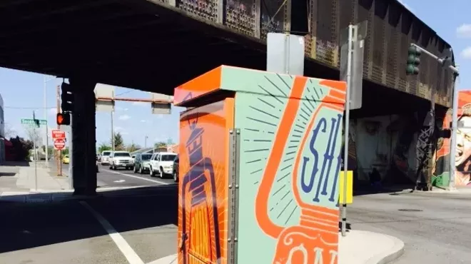 Image: Second Avenue traffic signal boxes now feature local artists' work