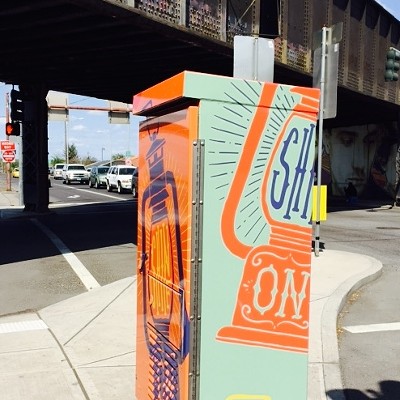 Second Avenue traffic signal boxes now feature local artists' work