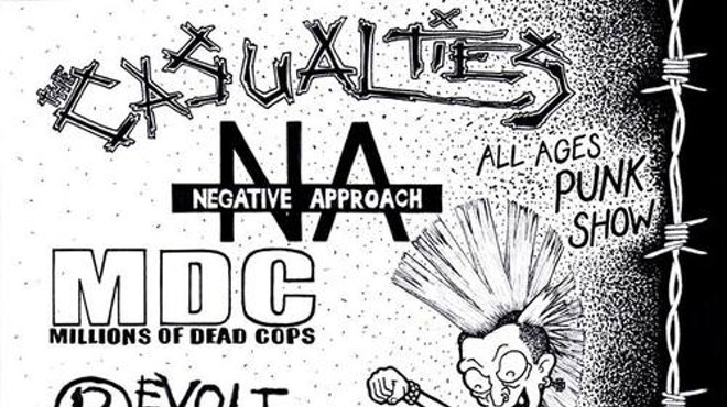 The Casualties, Negative Approach, MDC, Revolt, Reason for Existence, Faus