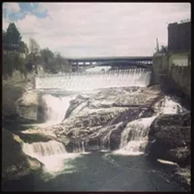 Image: The Spokane River falls through the eyes of Instagram