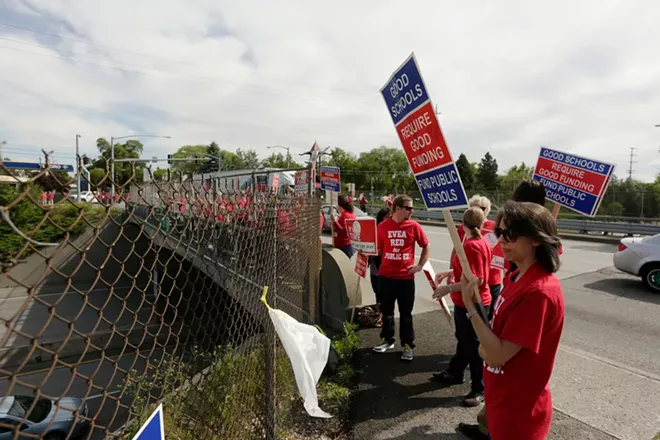 Image: Teacher Walkout