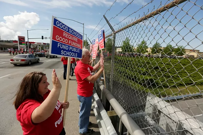Image: Teacher Walkout