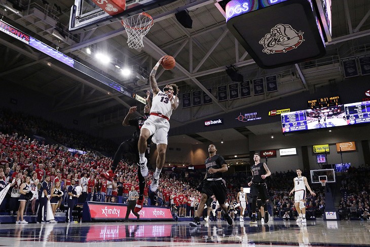 Image: Central Washington vs. Gonzaga Men's Basketball Exhibition Game