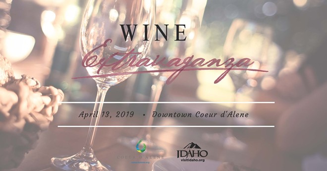 Taste fine wines, many from the Northwest region, and right here in the heart of Coeur d"Alene at the Downtown Coeur d'Alene Wine Extravaganza!