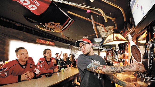 The Hub Tavern is a Spokane hotspot for NHL games, and a North Monroe gem all year