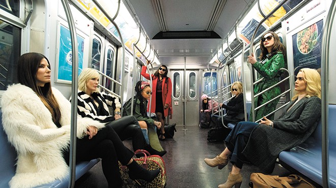 The stylish Ocean's 8 gets by on pure charm