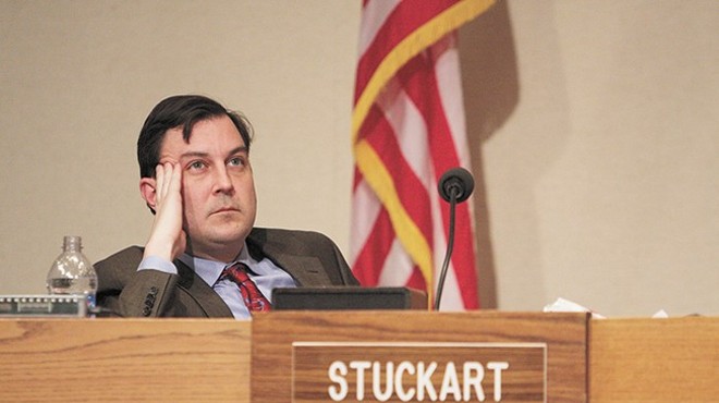 Can City Council President Ben Stuckart really shut down a meeting whenever he wants?