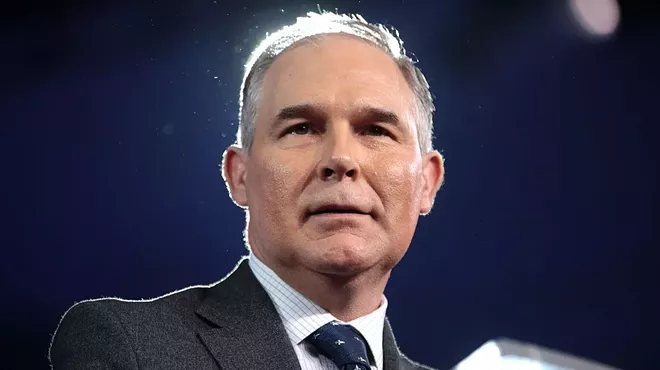 Image: Pruitt resigns, trade war declared and other morning headlines