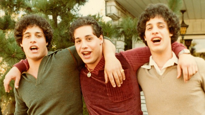 Three Identical Strangers tells of triplets separated at birth, and the implications of their reunion
