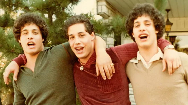Image: Three Identical Strangers tells of triplets separated at birth, and the implications of their reunion