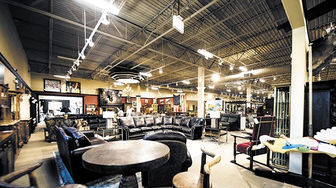 Divine Consign: 59,000 square feet of shopping space versus 15 inches