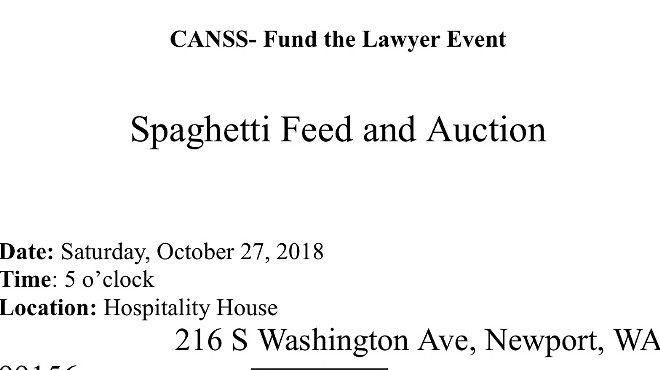 CANSS: Citizens Against the Newport Smelter Dinner & Auction