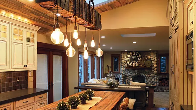 Image: From bulb types to fixtures, lighting choices can elevate the look and feel of any interior space