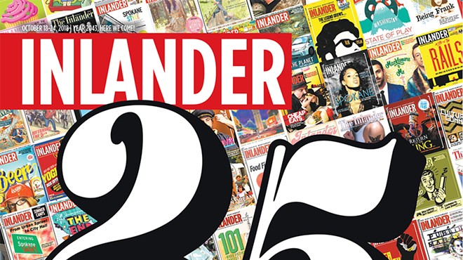 A visual retrospective of 25 years of Inlander covers