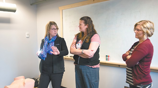 Nurses who work with victims of sexual assault get rare hands-on training in Spokane