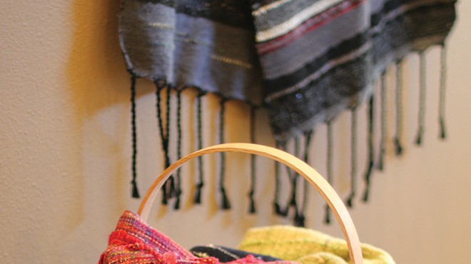Artful Fibers: A North Idaho weaver displays her craftwork in Coeur d'Alene