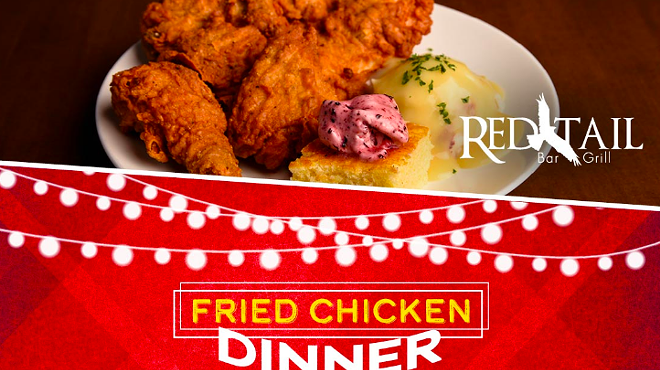 Red Tail: Fried Chicken Dinner