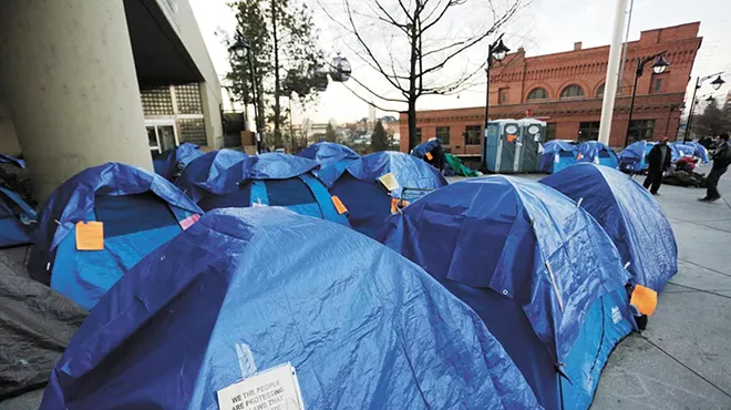 Image: Did activists push the city of Spokane to establish warming shelters sooner — or impede efforts?