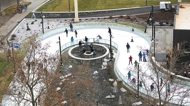 Image: Free ice skating lessons, Christmas dinner for veterans and more